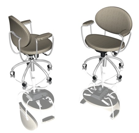 Elipse office armchair